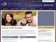 Tablet Screenshot of cbp-wa.com